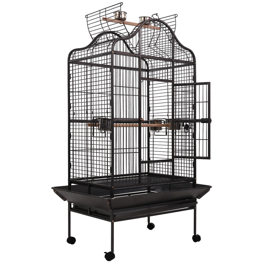Baby Beaks Royal Feathered Retreat 🦜💕 | i.Pet 168cm Large Bird Cage with Open Play Top
