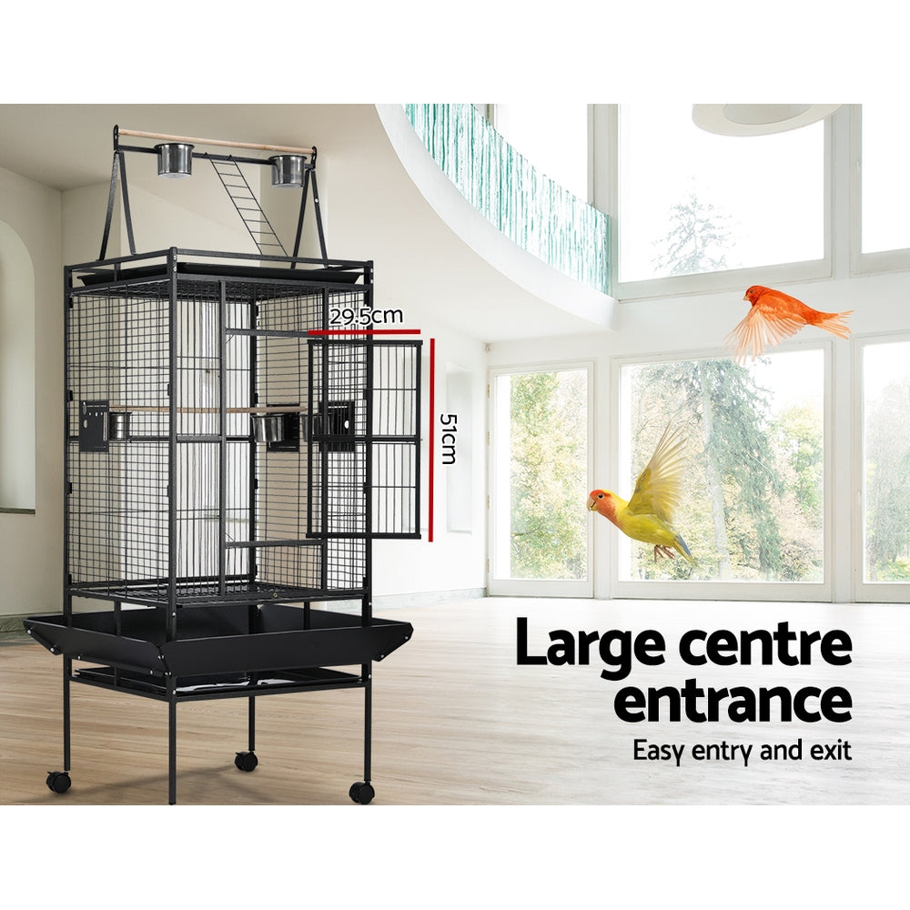 Baby Beaks Feathered Paradise 🦜💕 | i.Pet 173cm Large Bird Cage & Aviary with Play Top