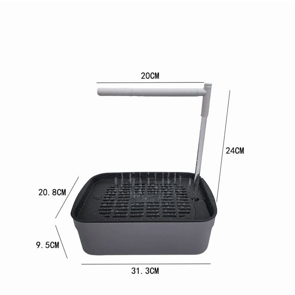 Baby Beaks Splash & Splash Birdie Bath 🐣💦 | Automatic Circulating Bird Bath Fountain