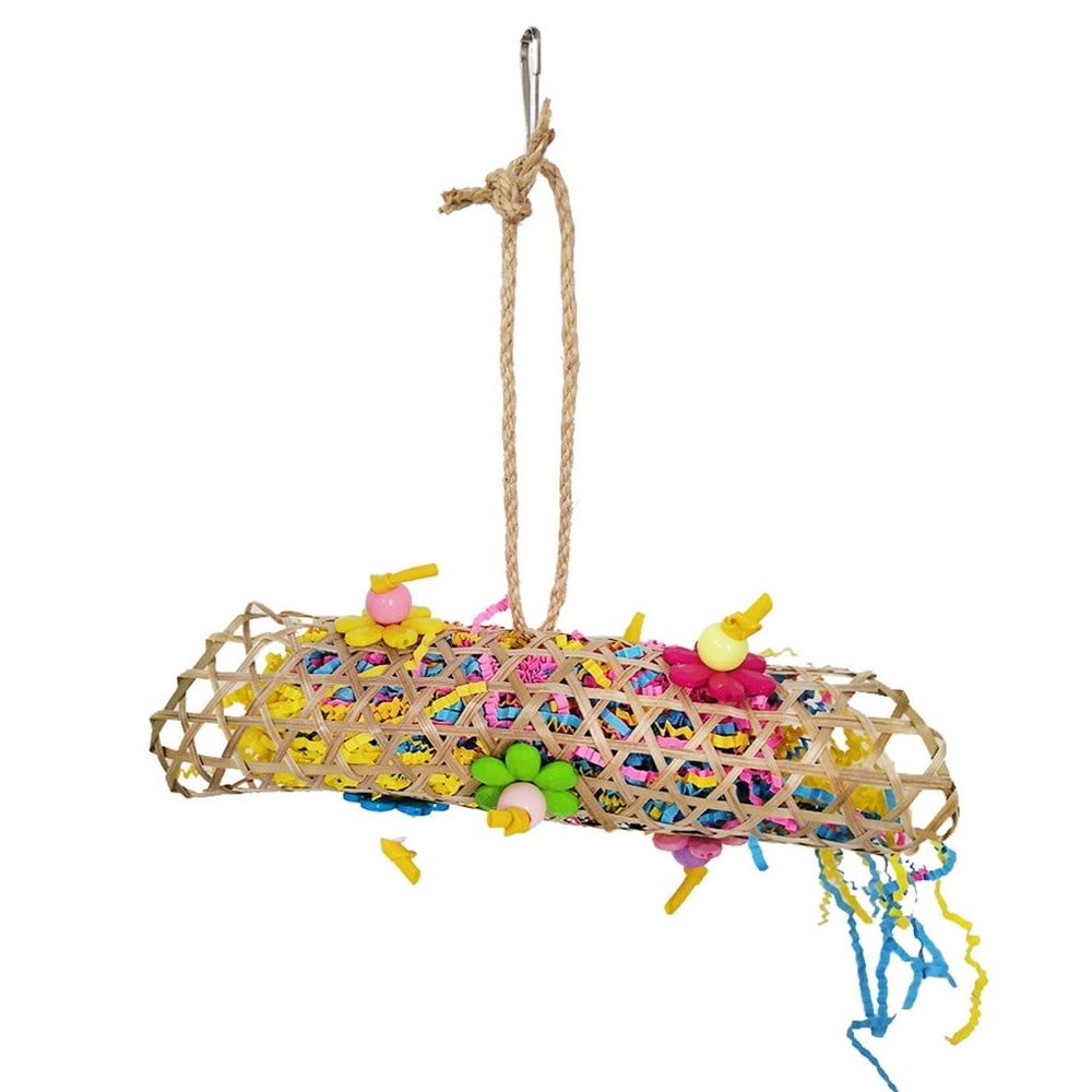Baby Beaks Rainbow Shredder Party ππ£ | 3-Piece Bird Foraging Toy Set