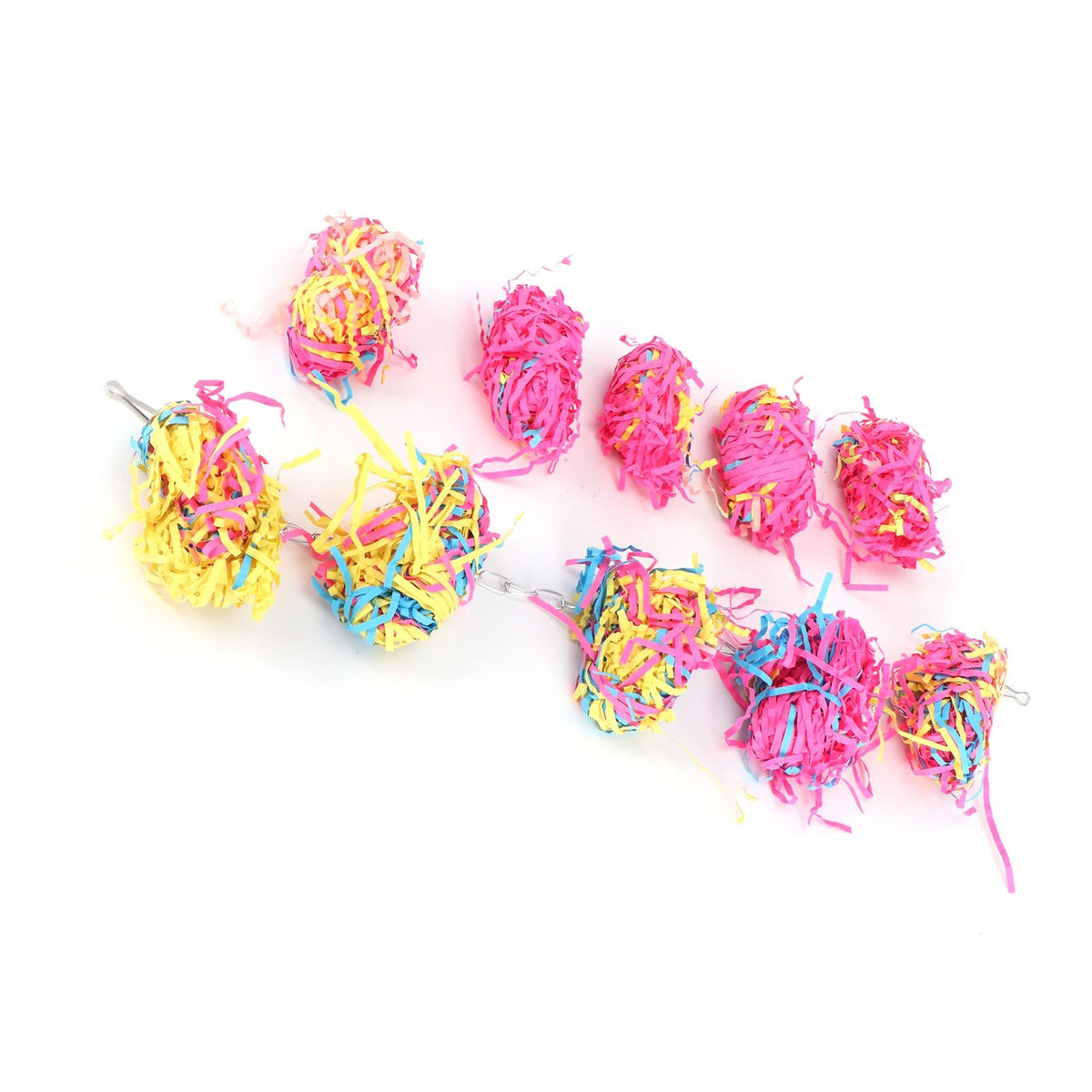 Baby Beaks Fairy Floss Fiesta ๐ฌ๐๐ | Colourful Hanging Bird Chew & Shred Toy