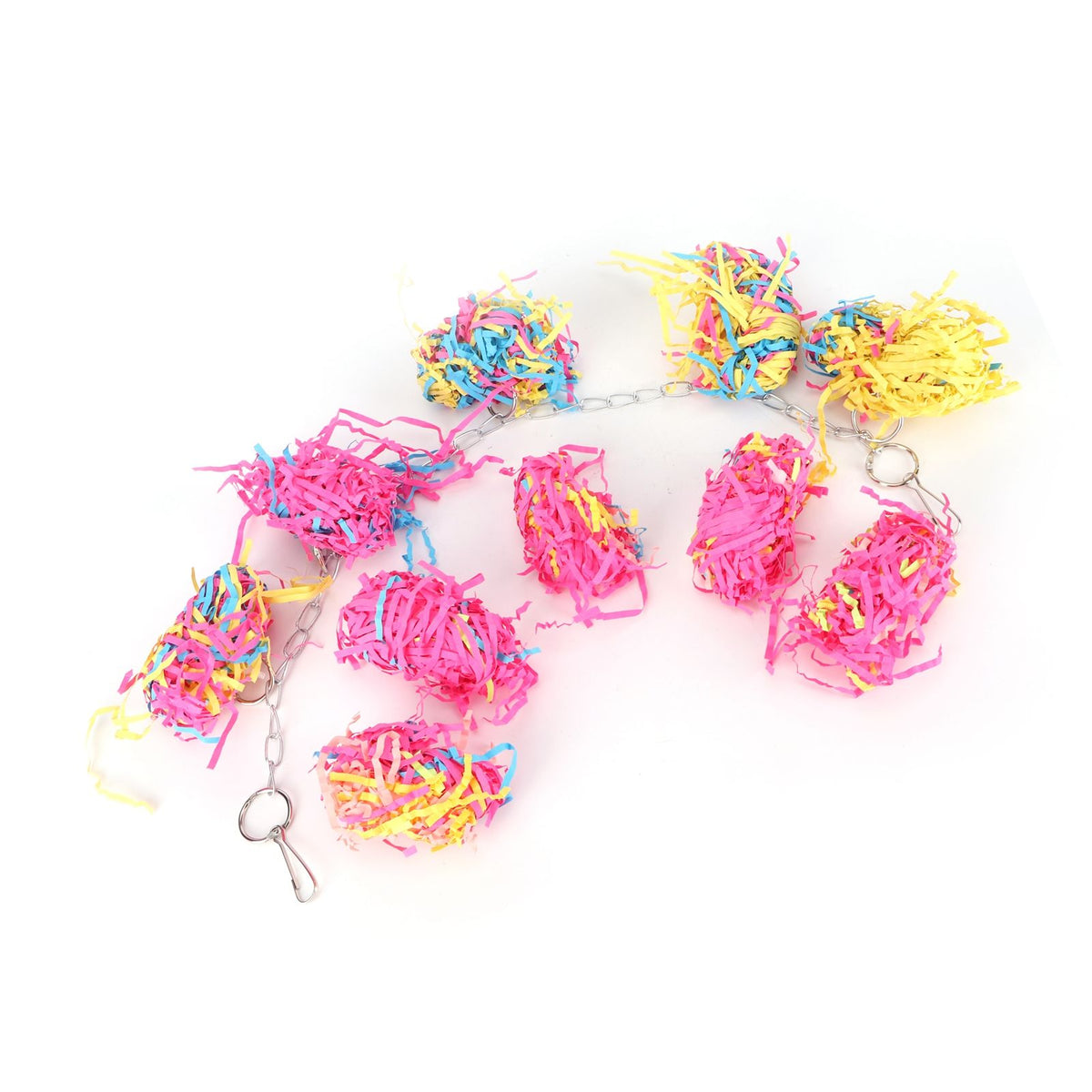 Baby Beaks Fairy Floss Fiesta ๐ฌ๐๐ | Colourful Hanging Bird Chew & Shred Toy