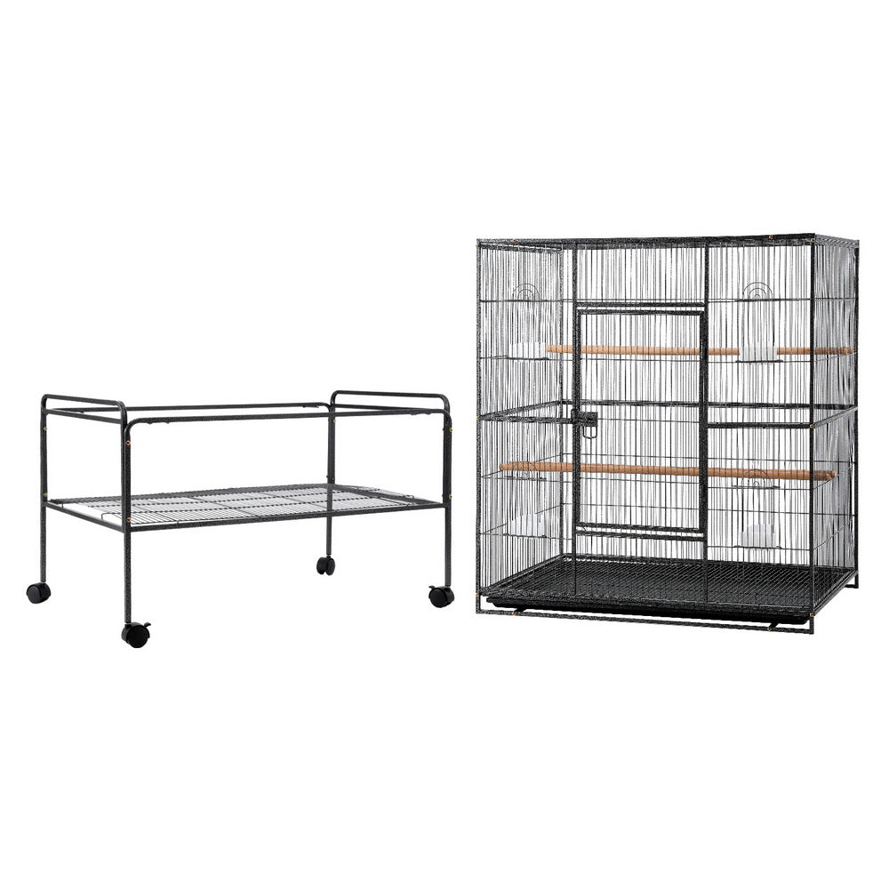 Baby Beaks Feathered Palace 🦜💕 | i.Pet 160cm Large Bird Cage & Aviary on Wheels