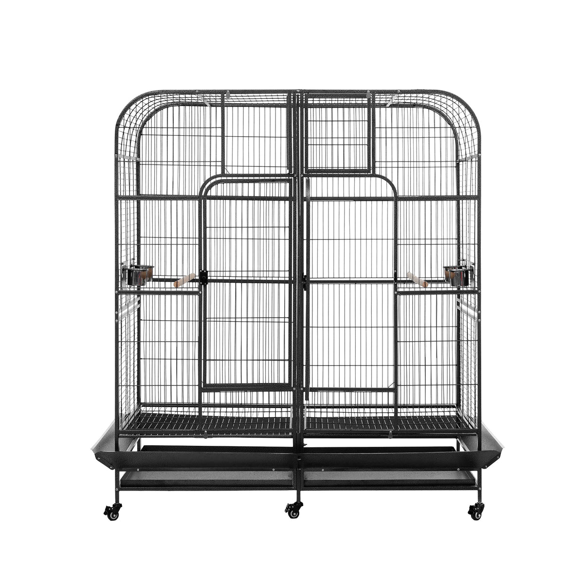 i.Pet 185cm Extra Large Bird Cage & Aviary – Heavy-Duty Metal Parrot Cage with Wheels 🦜🌈