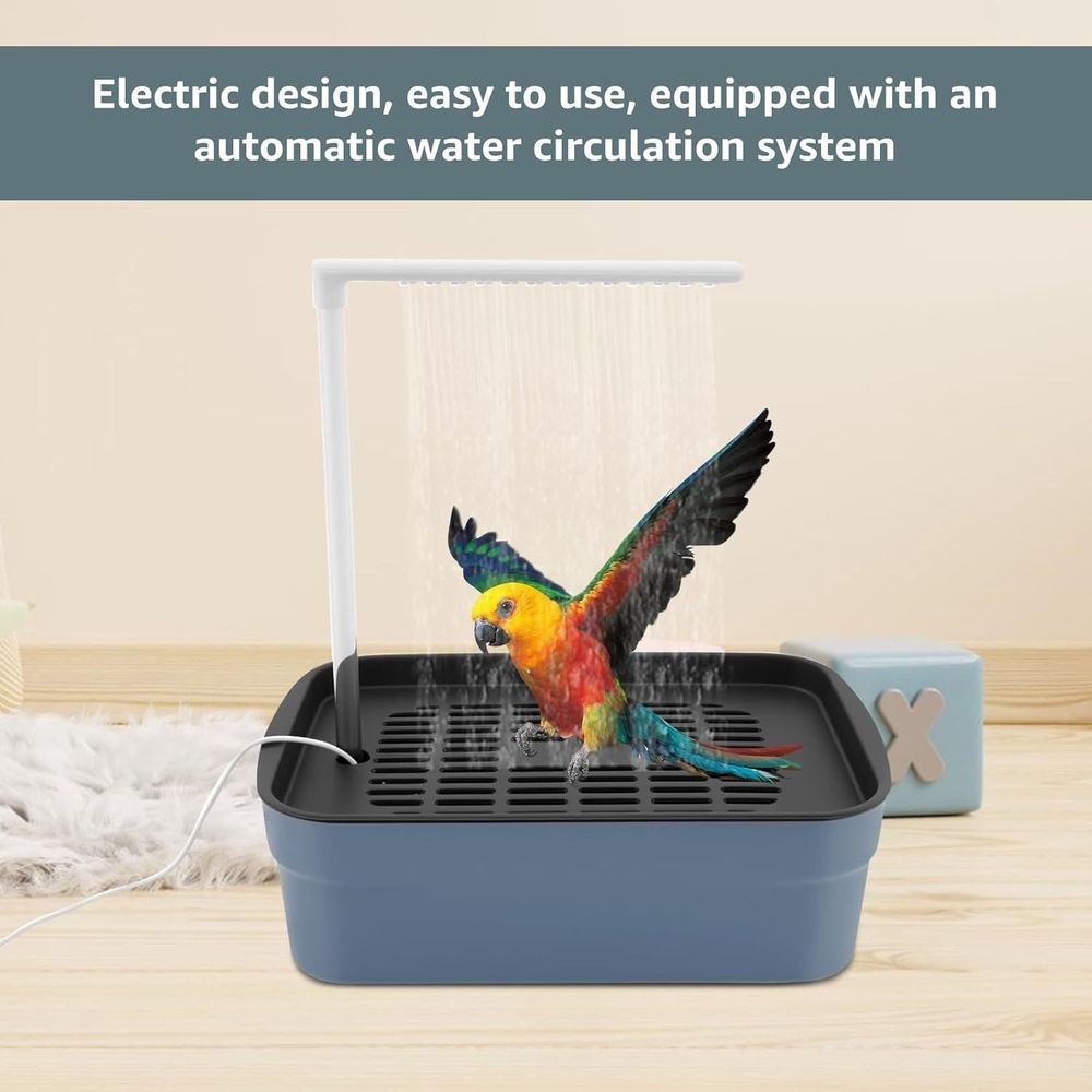 Baby Beaks Splash & Splash Birdie Bath 🐣💦 | Automatic Circulating Bird Bath Fountain