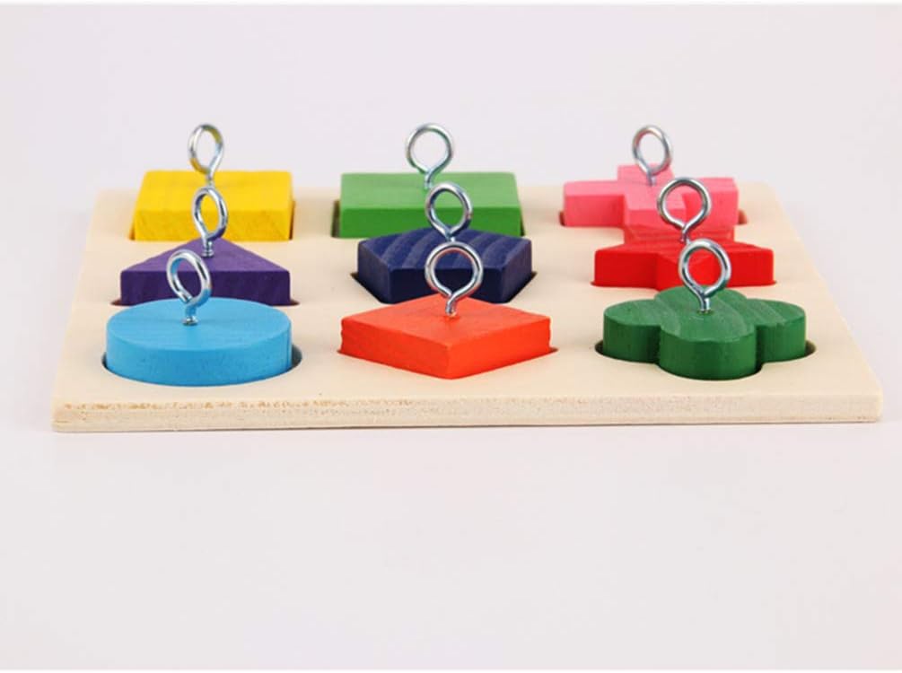 🌈 Birdie Brain Teaser – Colourful Wooden Puzzle & Training Toy 🐣🦜