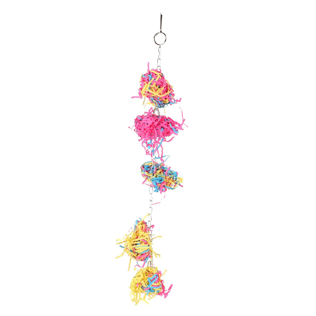 Baby Beaks Fairy Floss Fiesta 🍬🌈💕 | Colourful Hanging Bird Chew & Shred Toy