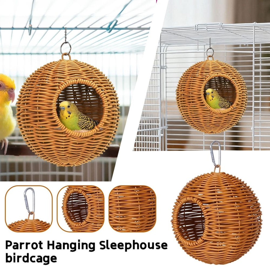 🥥 A Little Hideaway for Your Feathered Bestie!