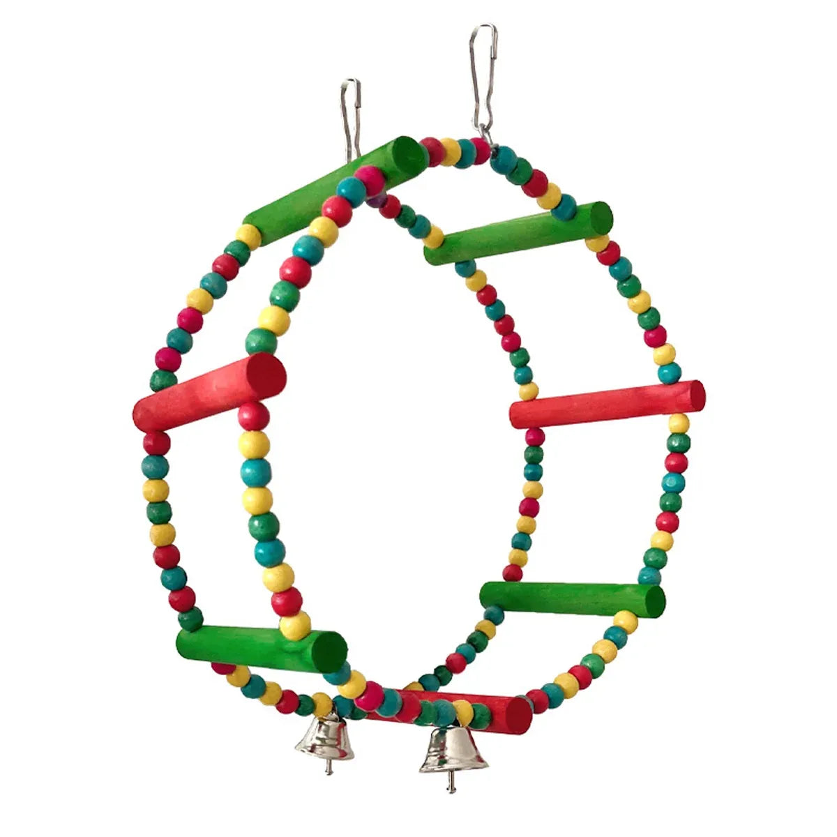 Baby Beaks Rainbow Roundabout 🌈💕 | Colourful Bird Swing & Perch Toy