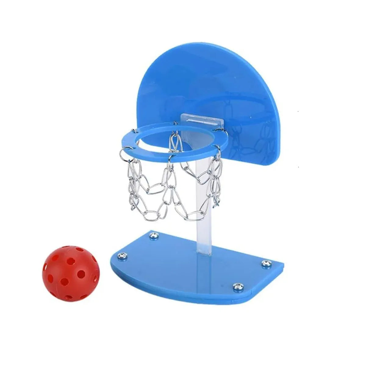 Mini Basketball Hoop for Birds – Interactive Parrot Training & Enrichment Toy 🦜🏀