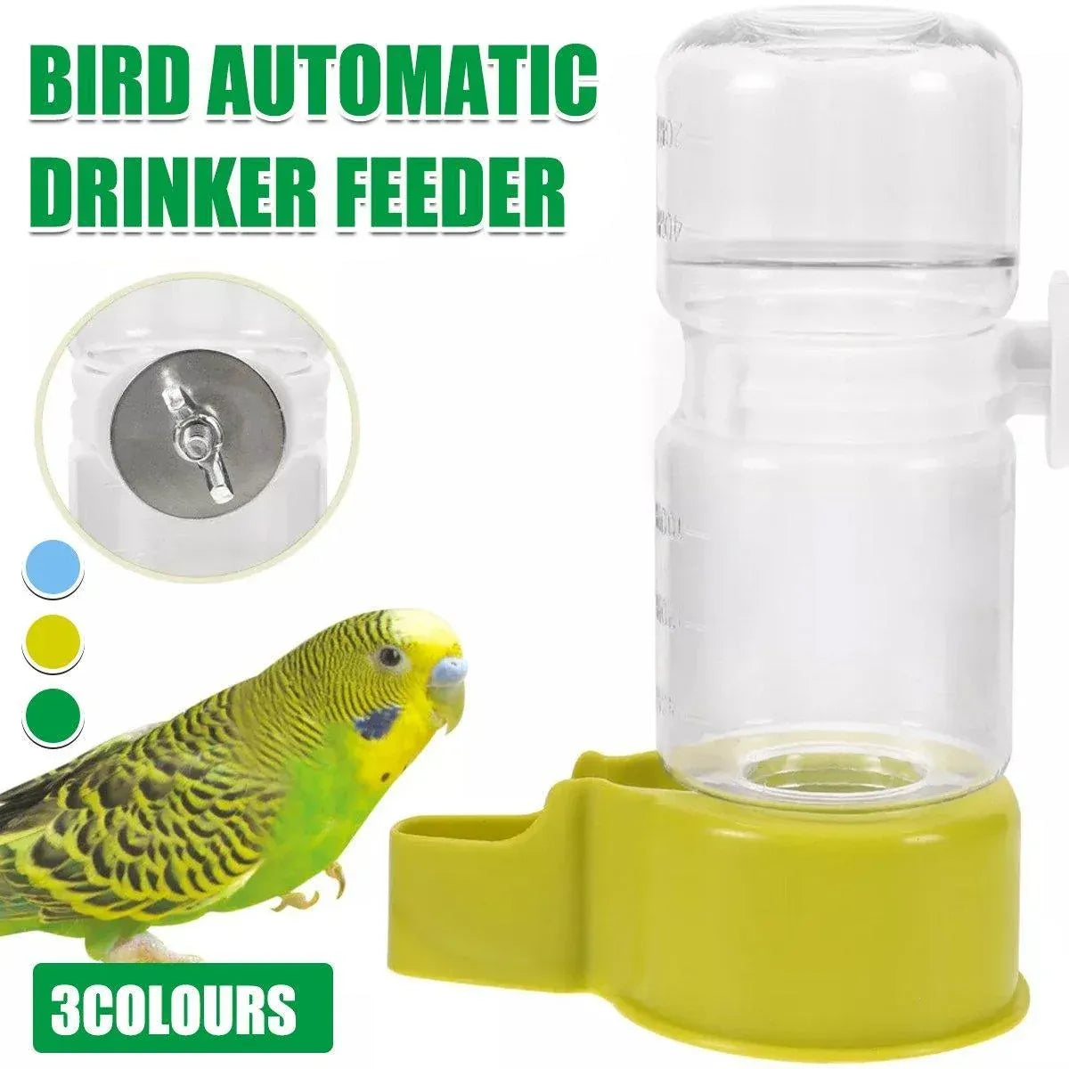 Baby Beaks Little Sips Water Station 🐣💧 | Automatic Bird Water Dispenser