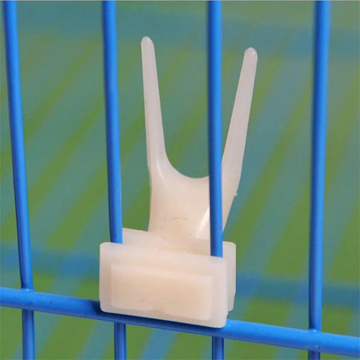 Birdie Fruit & Veggie Holders – Cage Feeding Forks (10 Pack) 🐣💕
